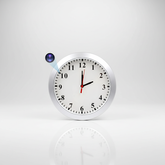 Wanduhr Mit Versteckter Kamera - ClockGuardo