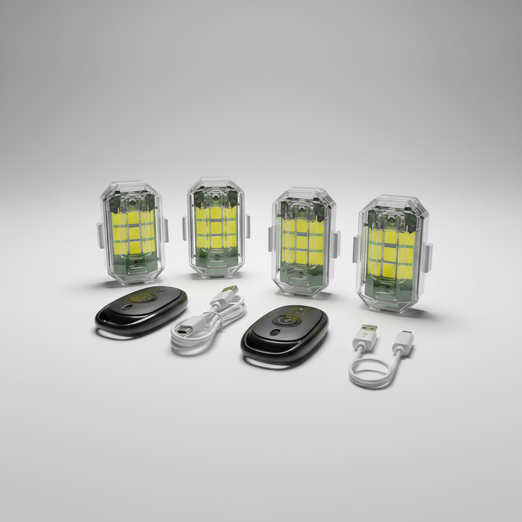 Wetterbeständige Outdoor Taschenlampe - GlowQuest