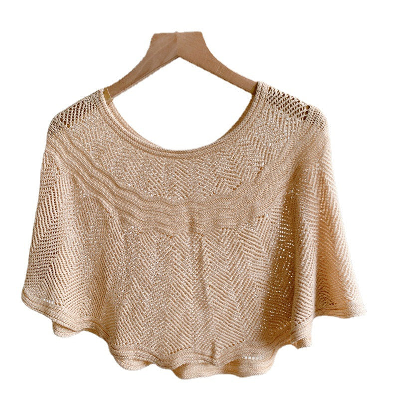 Dámský šál z hedvábí s úpletem a UV ochranou – Amira