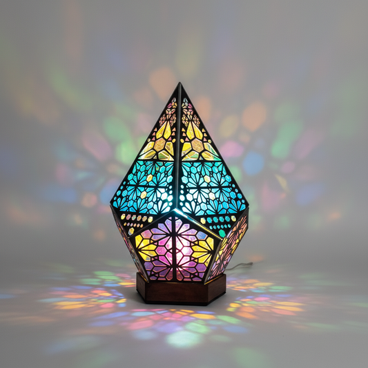 Boho Sternenmuster Lampe - StarGroove