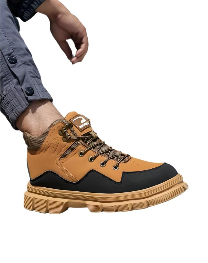 Pánské polohové bezpečnostní boty s vyztuženou špičkou a podrážkou – Auron