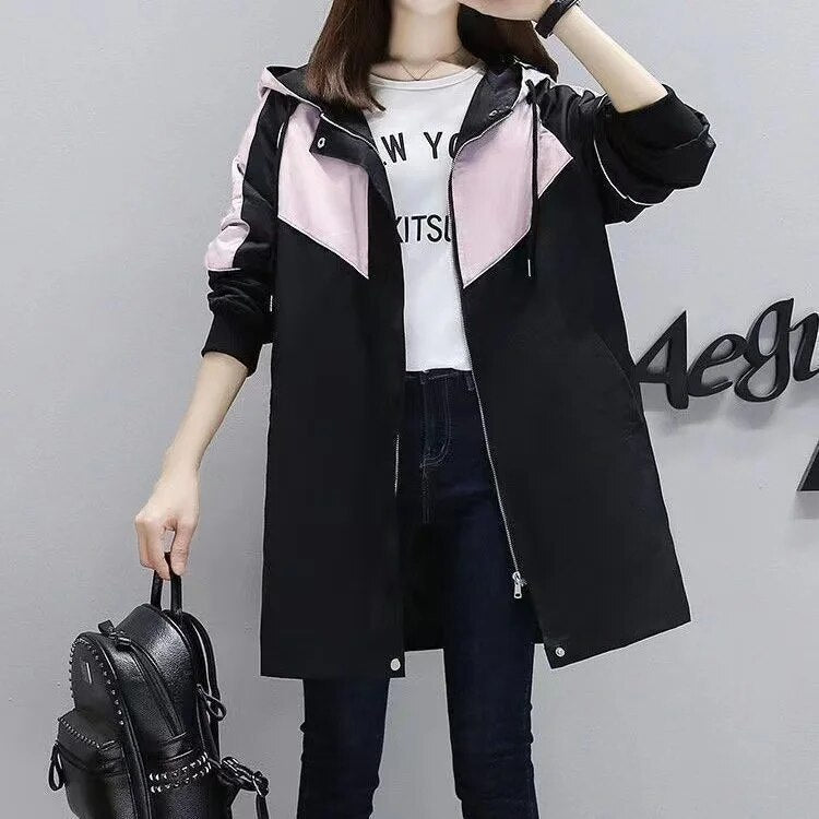 Dámský trenčkot s kapucí – Marit