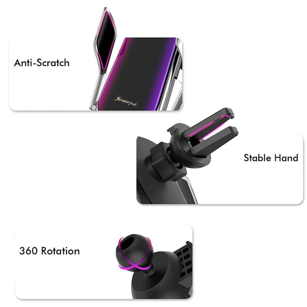 Automatický držák na telefon s bezdrátovou nabíječkou – GripCharge