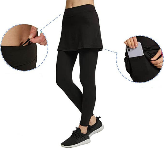 Podzimní legíny s praktickými bočními kapsami – Mireille