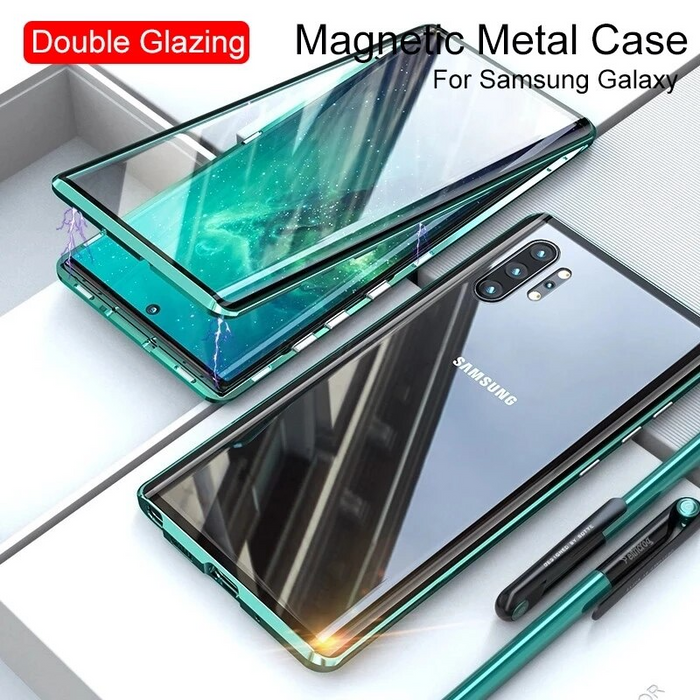 Magnetický skleněný obal Samsung – Fortiq