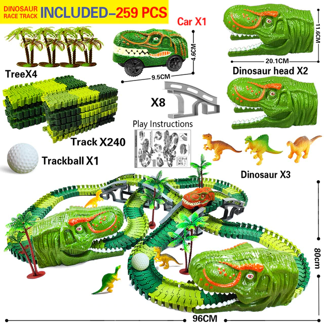Vlakové herní set – DinoTrack