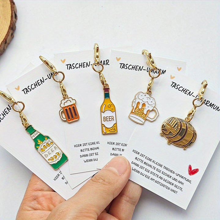 Oktoberfest klíčenky 3 sady (5 kusů v sadě) – BierCharms Oktoberfest 2025