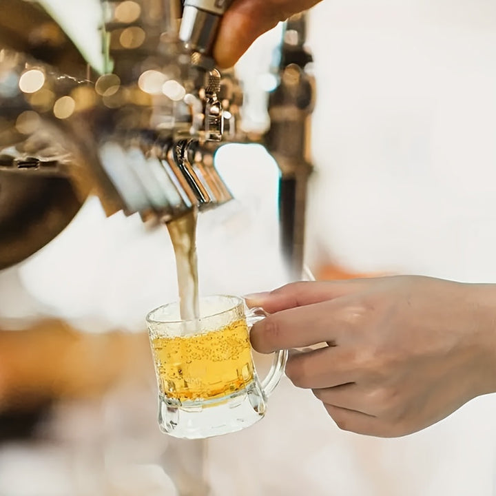 Průhledné mini olejové džbány, dvojité balení (12 kusů v každém) – MiniKrugSet Oktoberfest 2025