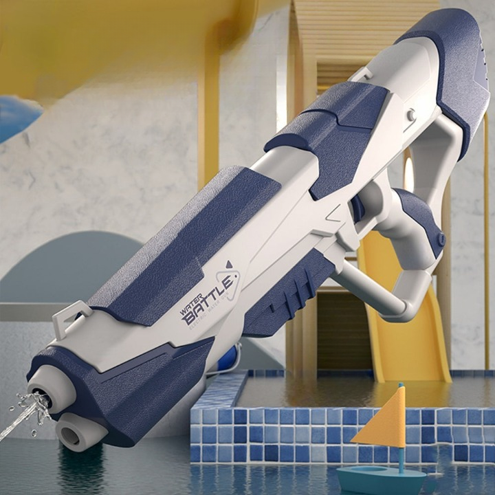 Vodní pistole s tlakovým paprskem a USB akumulátorem pro děti i dospělé – SpritzPower X1