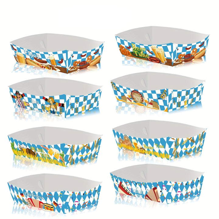 Oktoberfest – papírové misky na občerstvení, sada (2 × 24 ks) – WiesnSnack Oktoberfest 2026