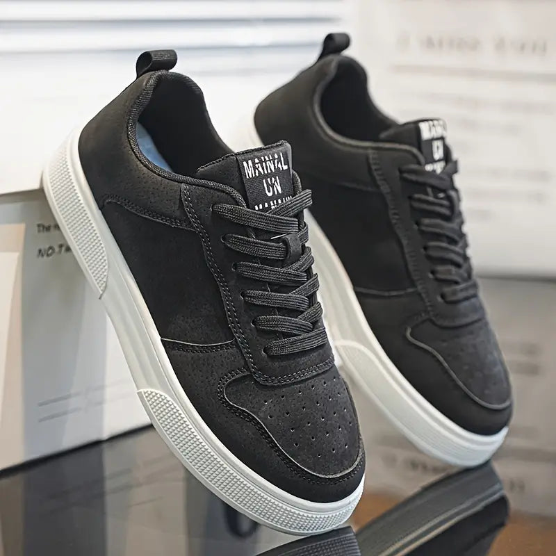 Pánské turistické boty z semiše s pohodlnou podrážkou a stylem – Marco