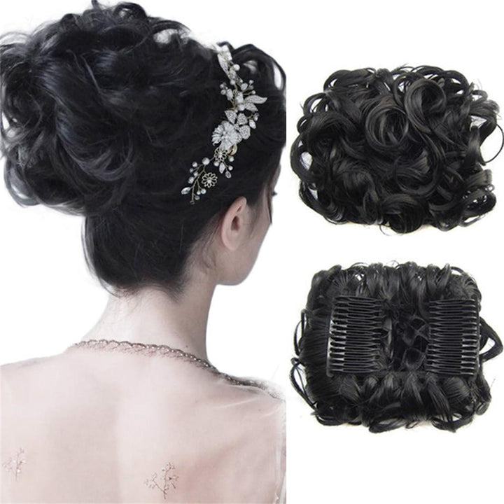 Krullende Knot Hairextension – FluffyFix