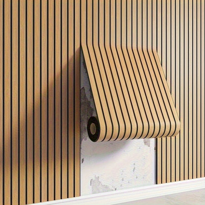 3D Samolepicí nástěnné panely s realistickým vzhledem dřeva - Wallvera