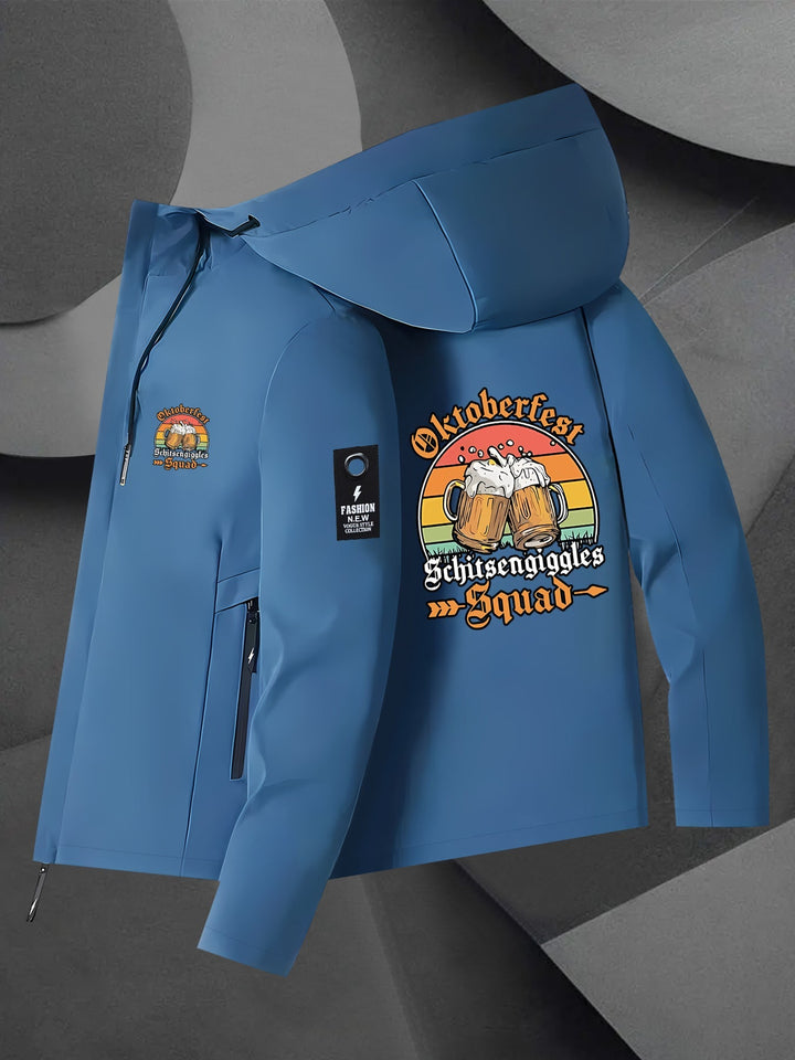 Větruodolná bunda s kapucí – Markus Oktoberfest 2025