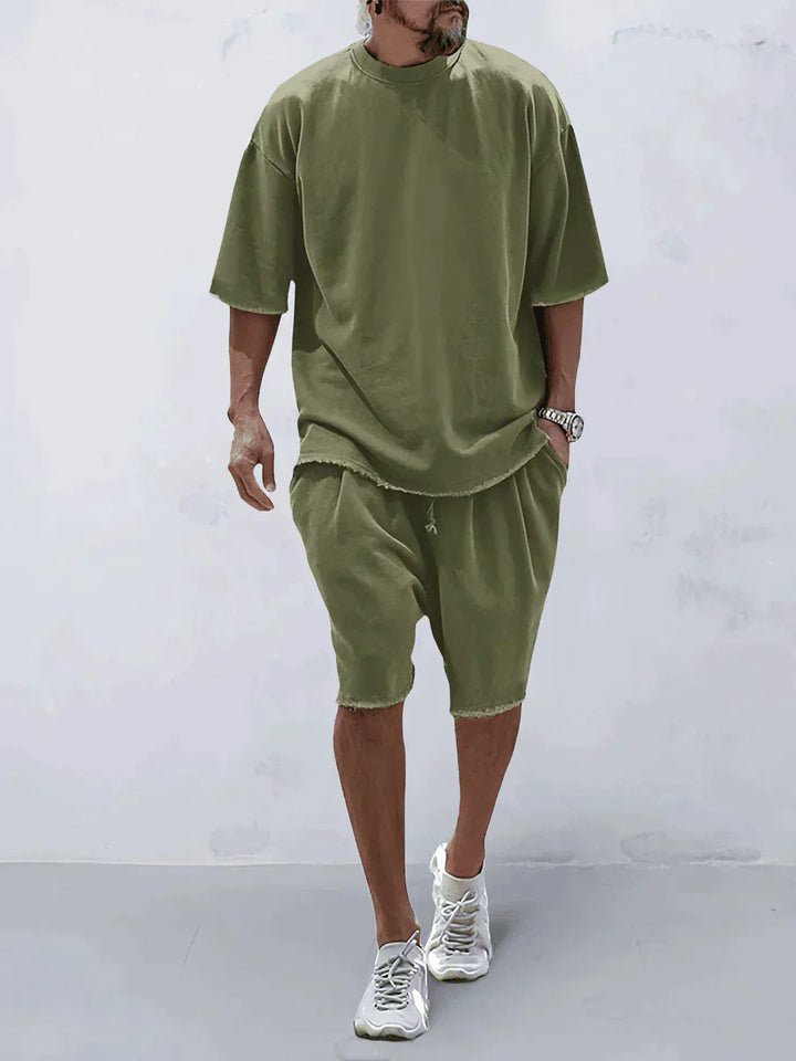 Uvolněný pánský sportovní set v loose-fit stylu – Cassian