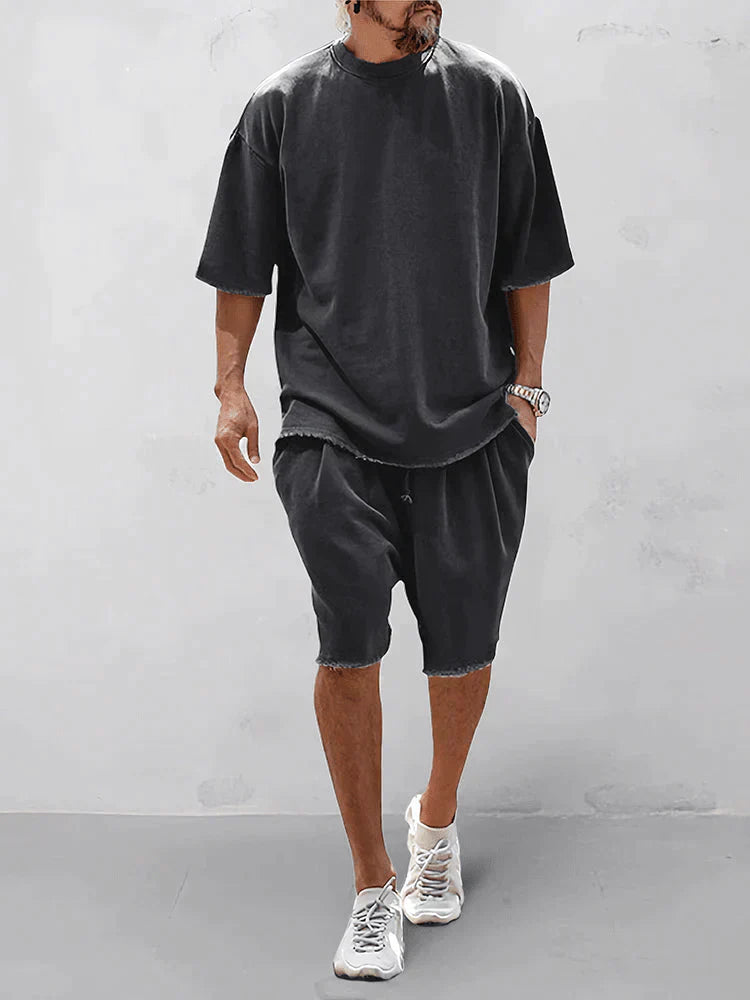 Uvolněný pánský sportovní set v loose-fit stylu – Cassian