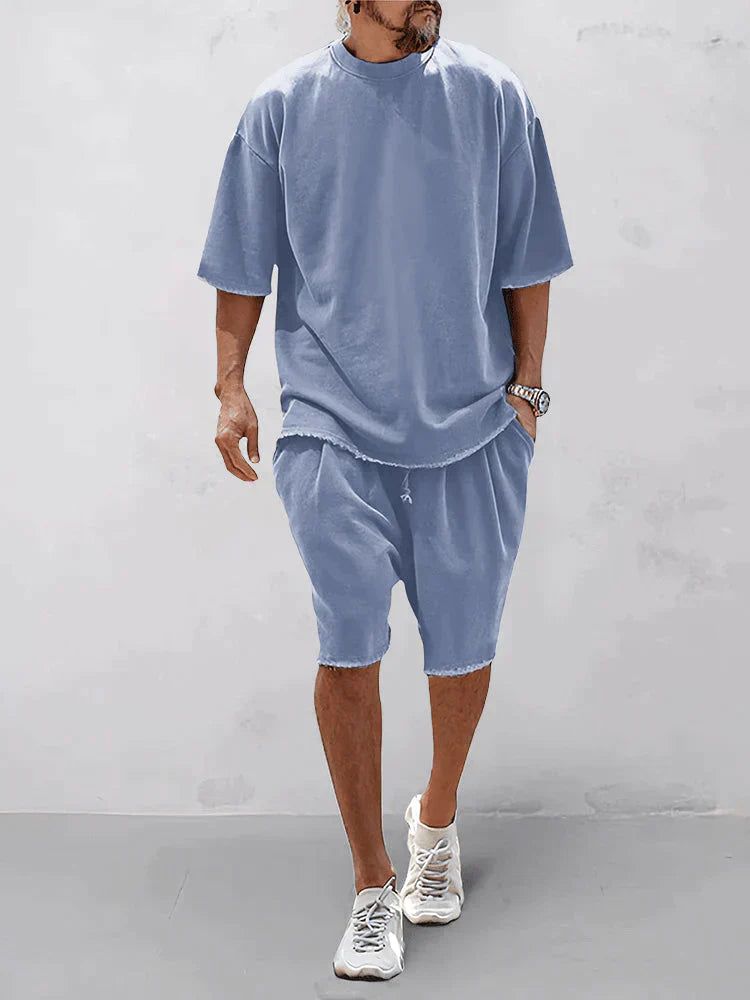 Uvolněný pánský sportovní set v loose-fit stylu – Cassian
