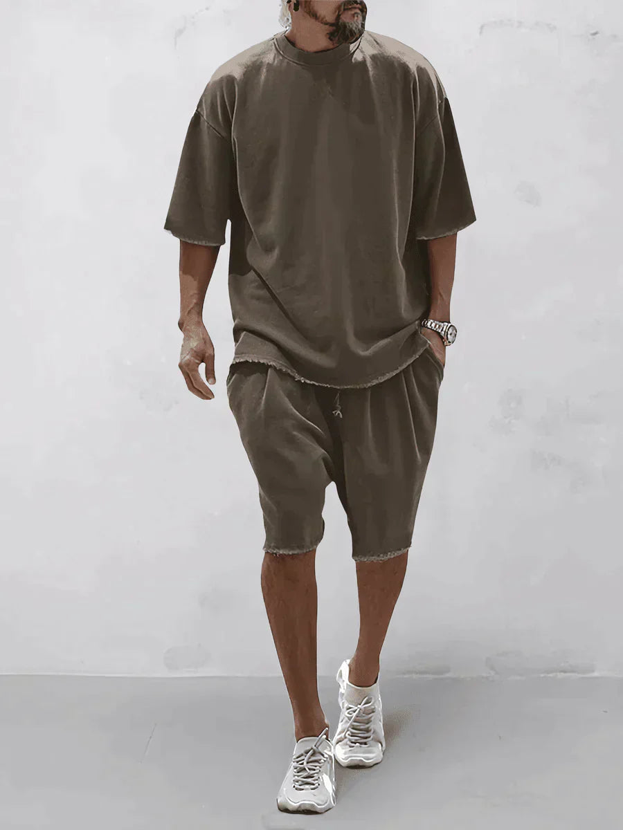 Uvolněný pánský sportovní set v loose-fit stylu – Cassian