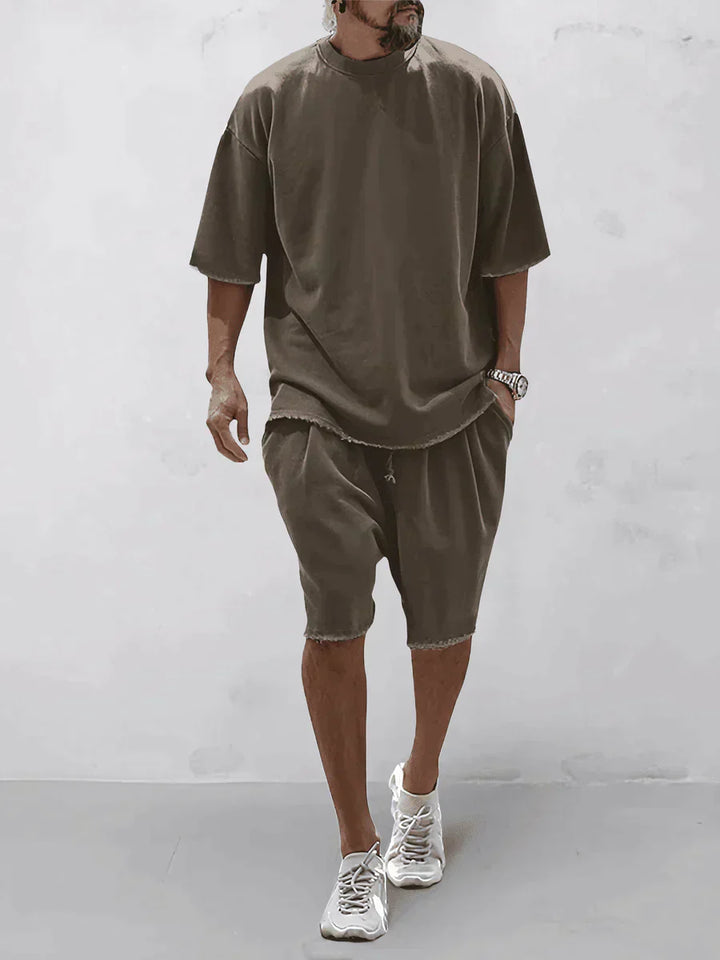 Uvolněný pánský sportovní set v loose-fit stylu – Cassian