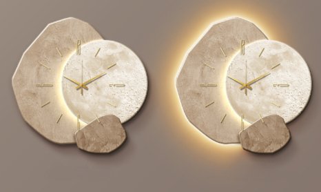 Minimalistické nástěnné hodiny ve skandinávském designu - NordiqTime