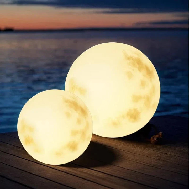 Magická měsícová zahradní lampa - LunaGlow