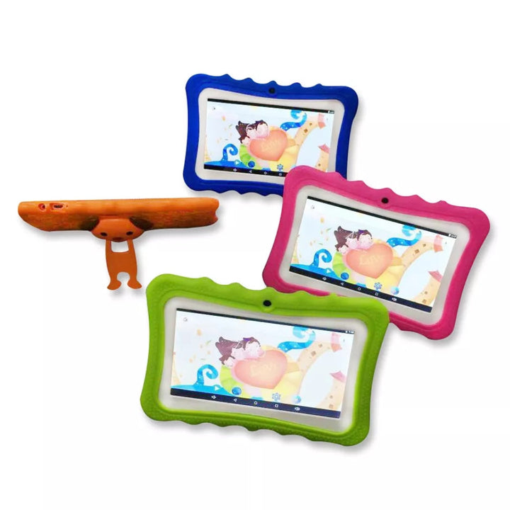 Dětský tablet s 7palcovým displejem, ochranným krytem a dětskou zámkovou funkcí – LernTab Junior