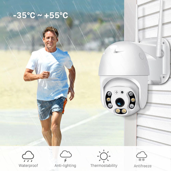 Bezdrátová venkovní kamera pro dohled s WiFi – SecureView 360