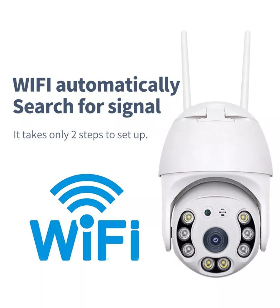 Bezdrátová venkovní kamera pro dohled s WiFi – SecureView 360