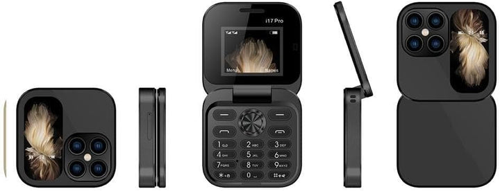 Skládací mini telefon – FlipLite