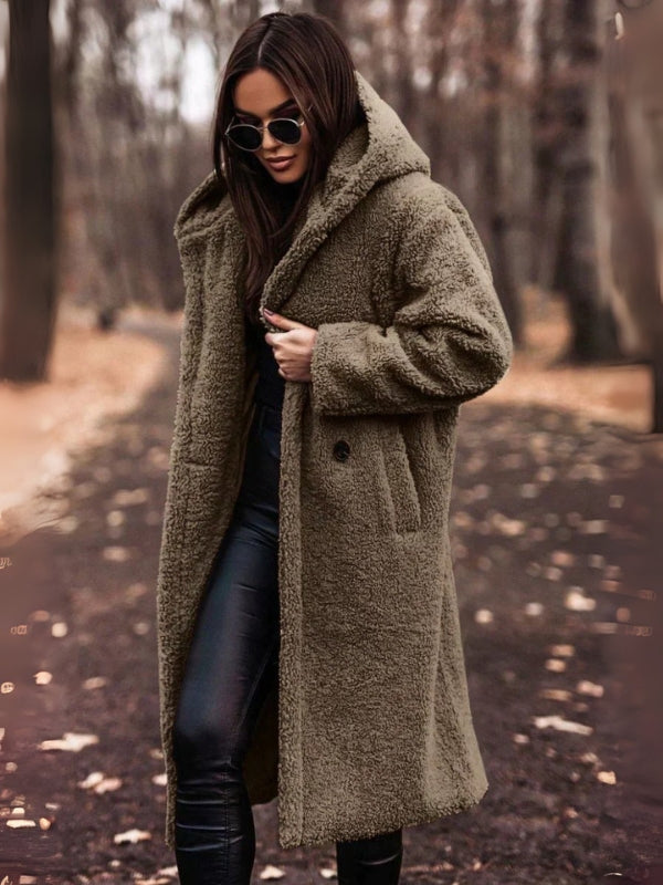 Dámský trench coat s páskem a dvojnásobným zapínáním – Clara