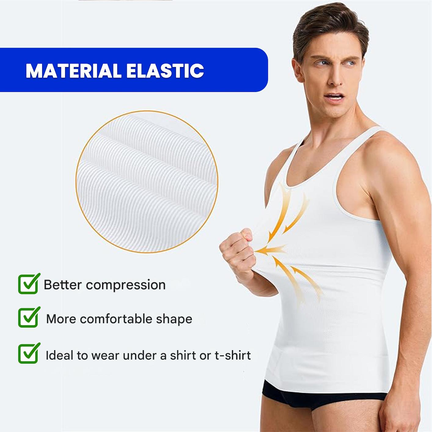 Korigující pánská košile s tvarovacím efektem – Noah