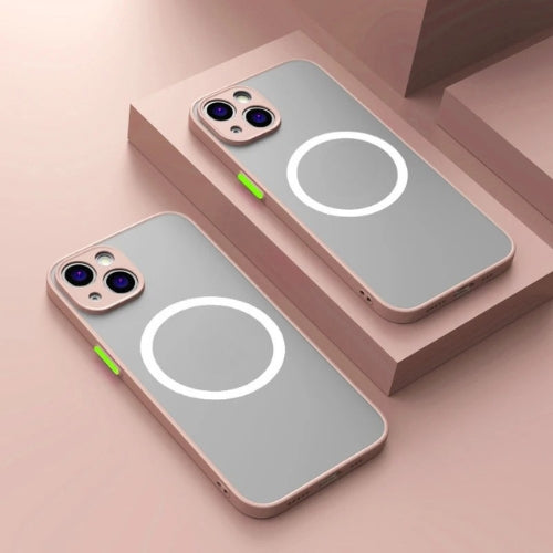 Matný magnetický obal na telefon s MagSafe a ochranou proti pádu – 1+1 ZDARMA