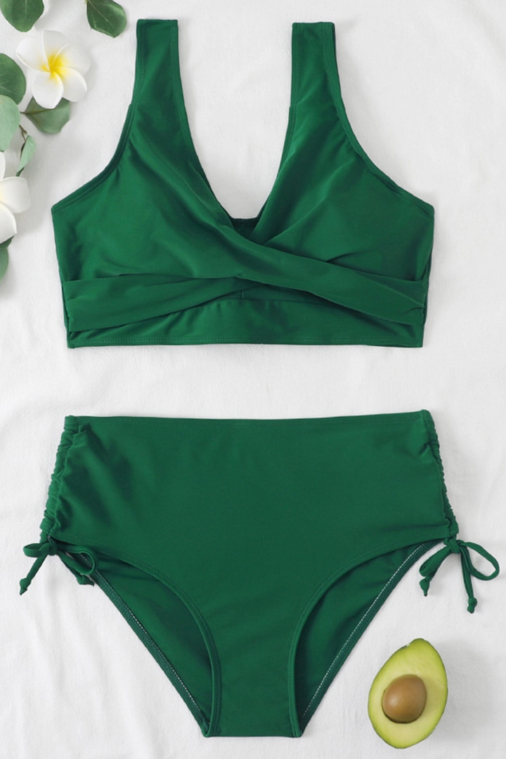 Barevné bikiny se šňůrkou a twistovým detailem – Zaraï