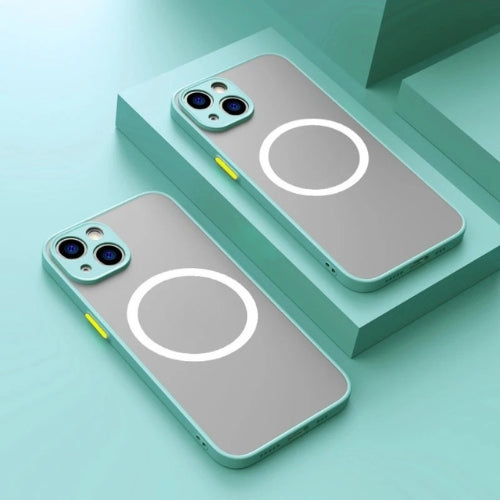 Matný magnetický obal na telefon s MagSafe a ochranou proti pádu – 1+1 ZDARMA