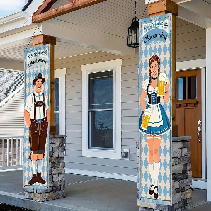 Sada bannerů z polyesteru – WiesnWillkommen Oktoberfest 2025
