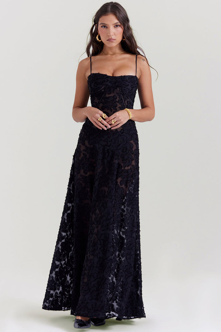 Stylové bezrukávové šaty – Viviana