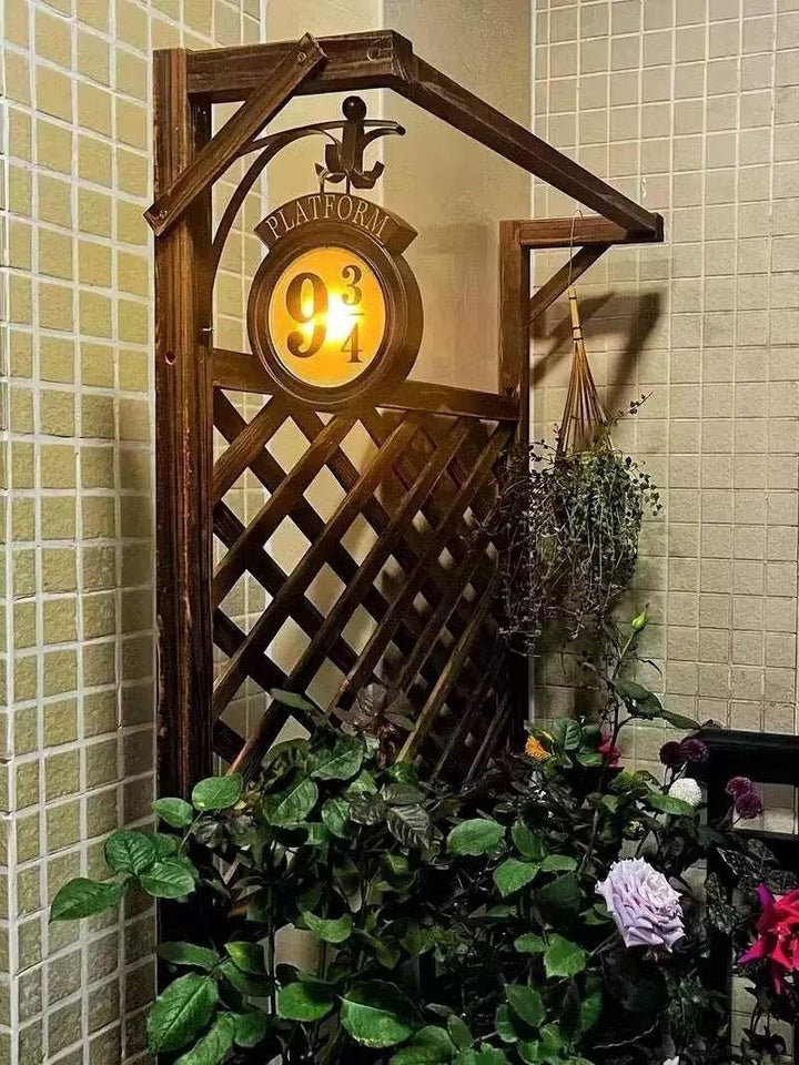 Magická nástěnná lampička nástupiště 9¾ - LumosWall