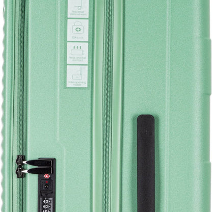 2-dílná tvrdá skořepinová zavazadlová sada s přihrádkou na laptop – Berlín