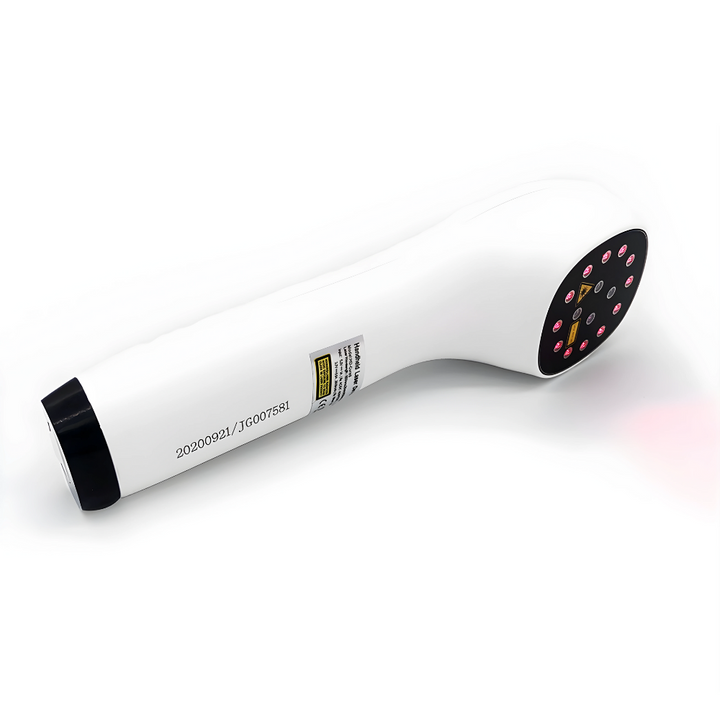 Weißes LED-Lichttherapiegerät, tragbar, Hautpflege, Anti-Aging, Faltenreduktion.
