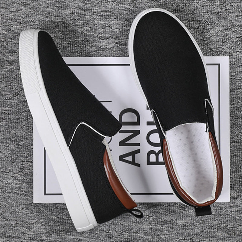 Pánské plátěné slip-on boty – Lennard