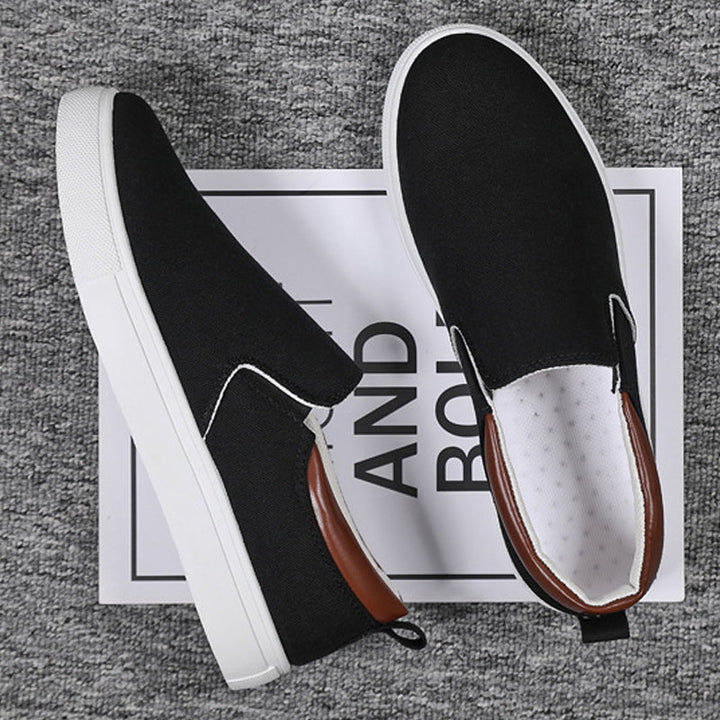 Pánské plátěné slip-on boty – Lennard