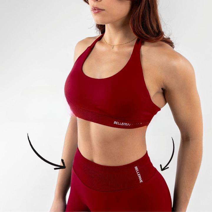 3-dílná push-up sportovní souprava – Ilana | Okamžité zvednutí! Pro dokonalé padnutí.