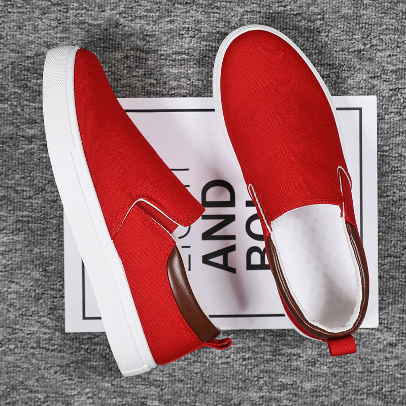 Pánské plátěné slip-on boty – Lennard