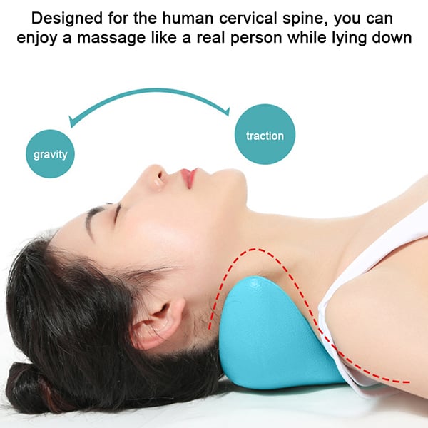 Ergonomický masážní polštář na krk bez elektrického napájení – NeckEase Stretch