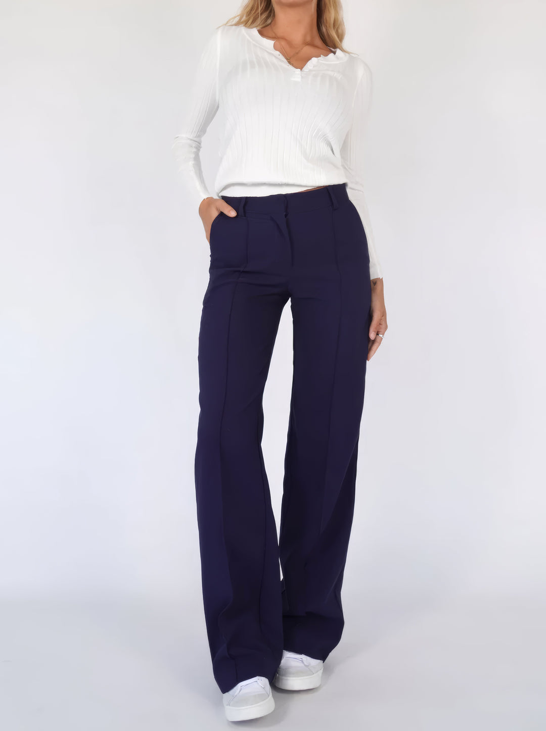 Stylické volné dámské kalhoty – Aurelia