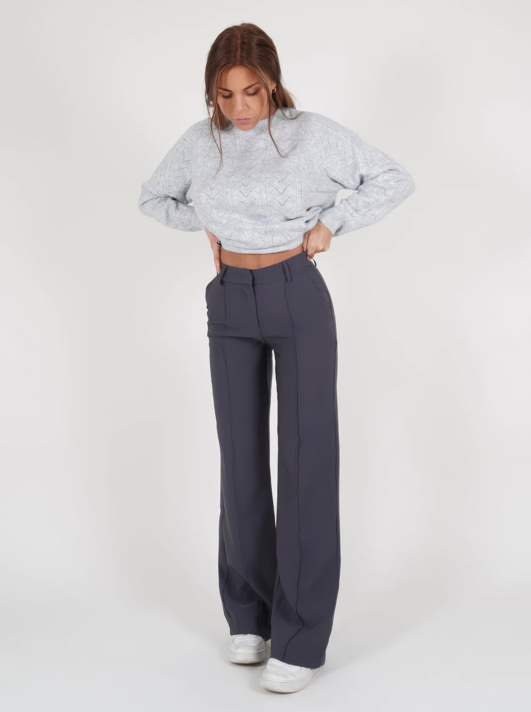 Stylické volné dámské kalhoty – Aurelia