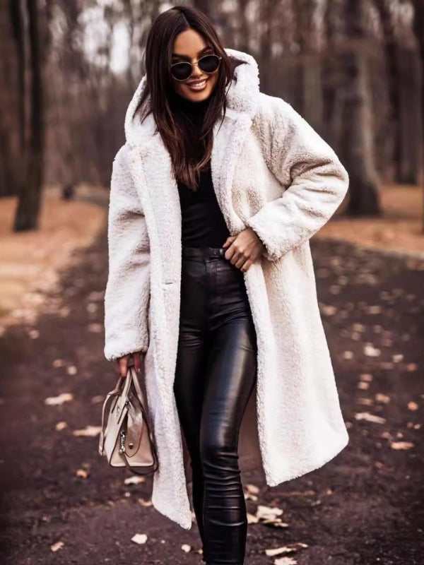 Dámský trench coat s páskem a dvojnásobným zapínáním – Clara