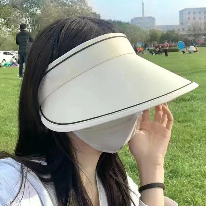 Trendy klobouk s rolovaným lemem a extra ochranou – FoldSun Pro