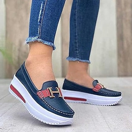 Stylové podzimní ortopedické dámské boty pro bezbolestnou chůzi – Selina