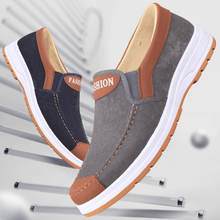 Pánské Slip-On plátěné boty – Matteo Podzimní edice